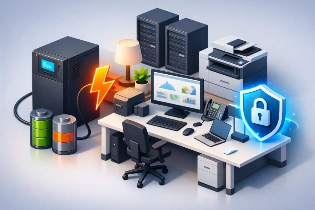 როგორ გამოვთვალოთ UPS დატვირთვა ოფისისთვის
